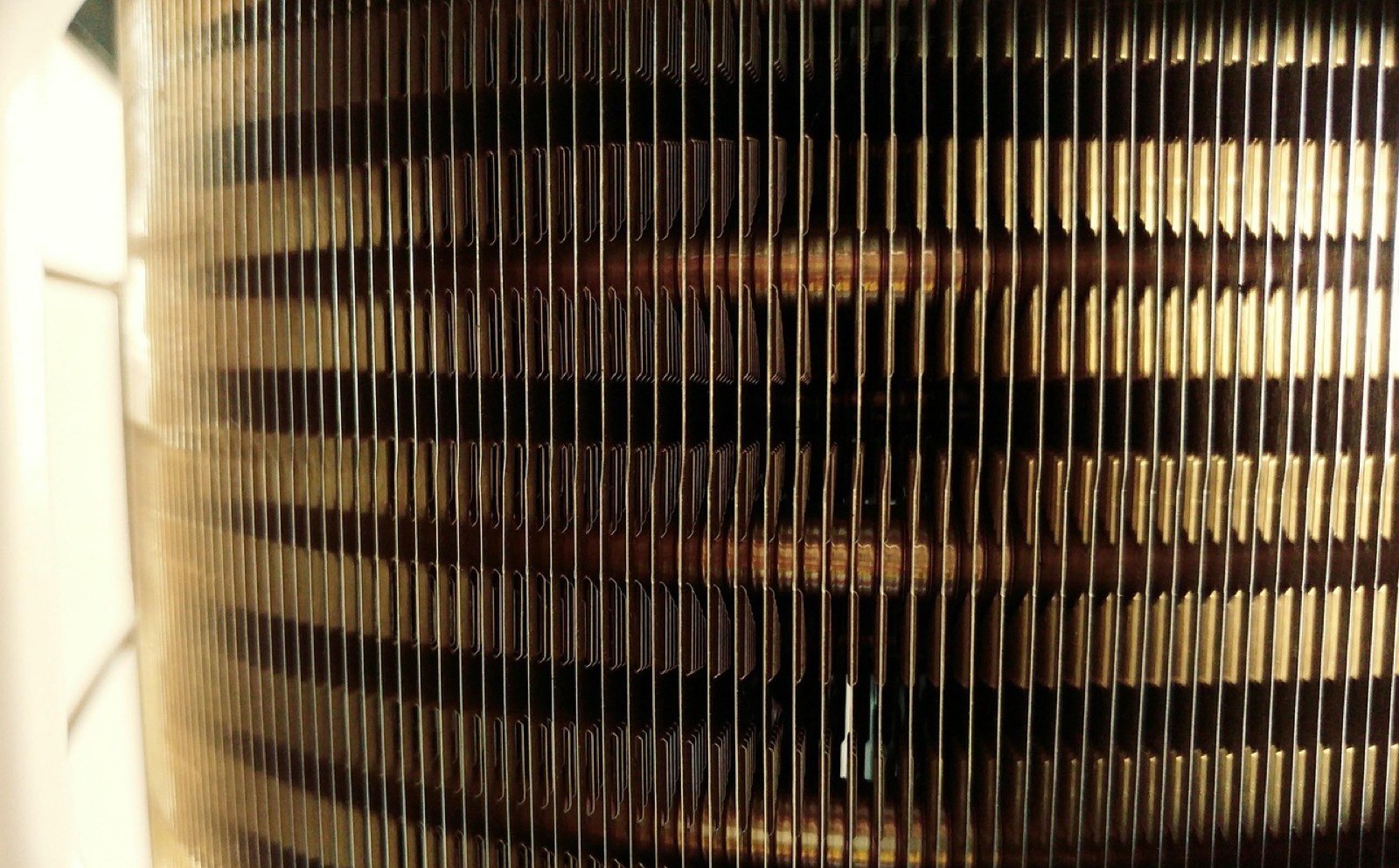 Échangeur de chaudière à condensation et tuyau d'évacuation des condensats